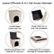 Pet Adobe Pet House Ottoman with Collapsible Multipurpose Bed and Footrest for Cat/Small Dogs (Microsuede Tan) 676140QYP - alternate 3